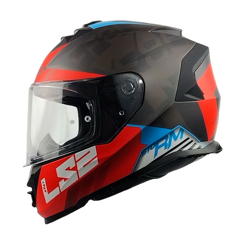 Casco Ff800 Storm Ii Negro Rojo Titanio Mate Talla Xl2