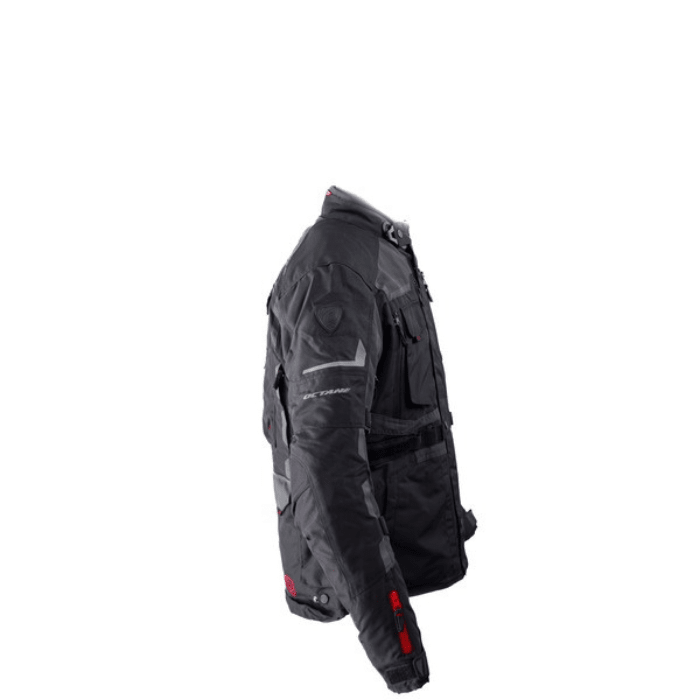 chaqueta tricapa scorpion negro gris2