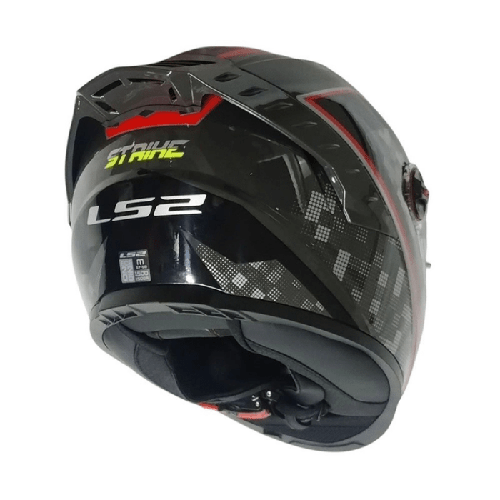 CASCO LS2 FF816 COSMOS STRIKE GRIS ROJO | CERTIFICADO ECE 22.062