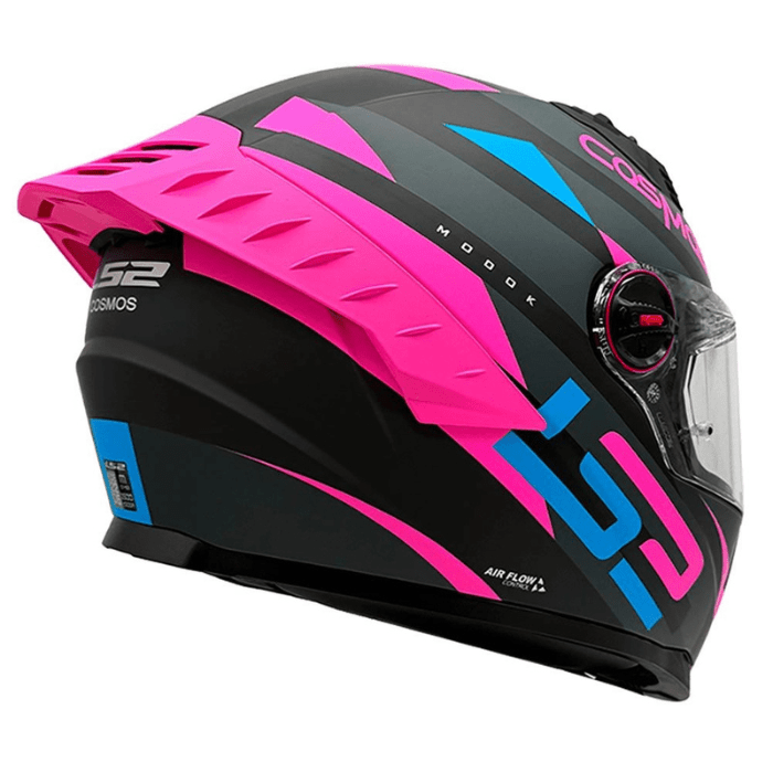 CASCO LS2 FF816 COSMOS MODOK NEGRO ROSA MATE2