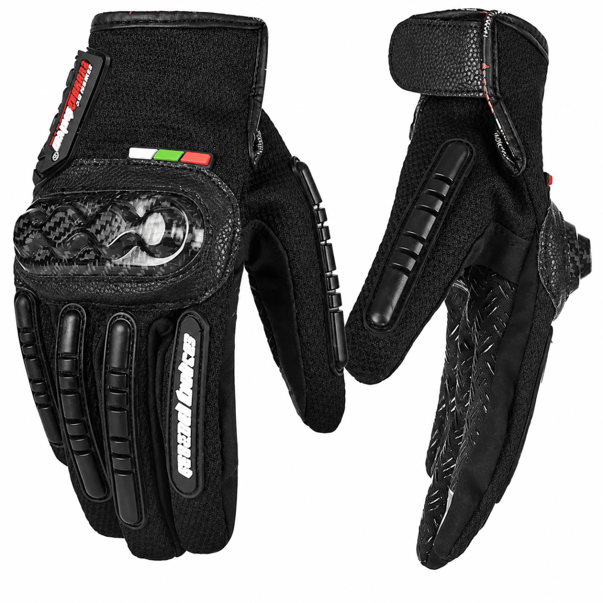 GUANTES PARA MOTO DE VERANO NEGRO | VENTILACIÓN Y PROTECCIÓN PARA CADA RECORRIDO1