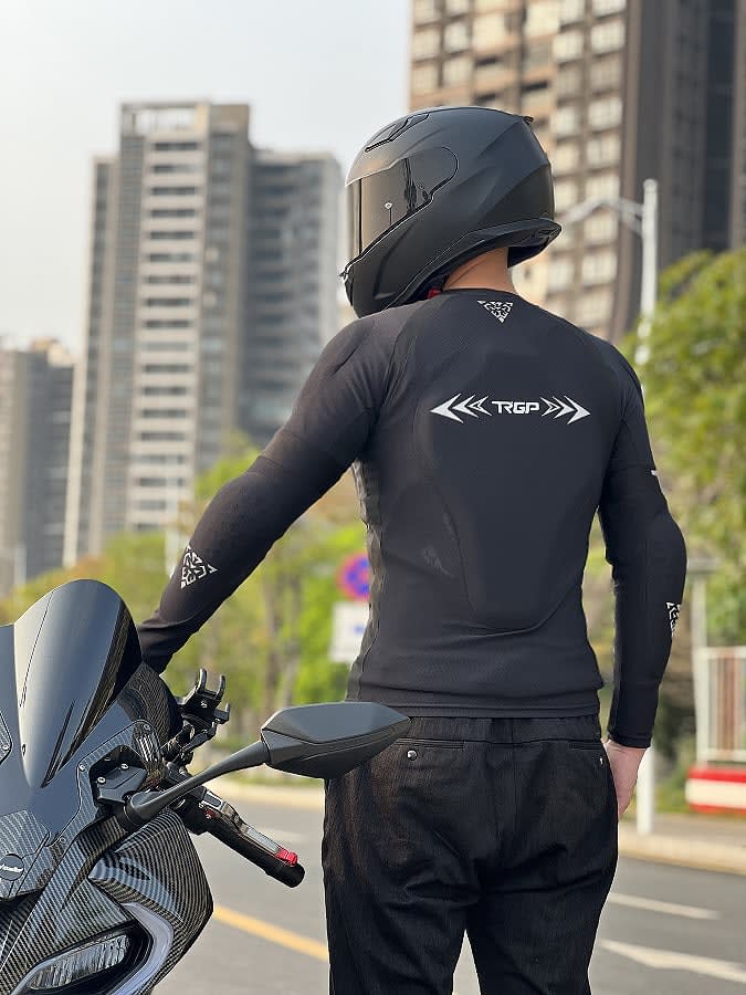 Chaqueta para moto con protecciones tiger racing tr-h52