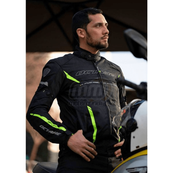 CHAQUETA OCTANE CONTRACT AMARILLO FLÚOR | ALTA VISIBILIDAD PARA UNA CONDUCCIÓN MÁS SEGURA3