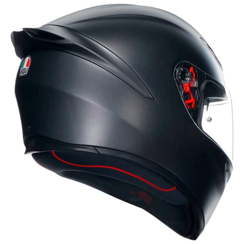 CASCO INTEGRAL AGV K1 NEGRO MATE | ADN RACING PARA UNA CONDUCCIÓN SEGURA4