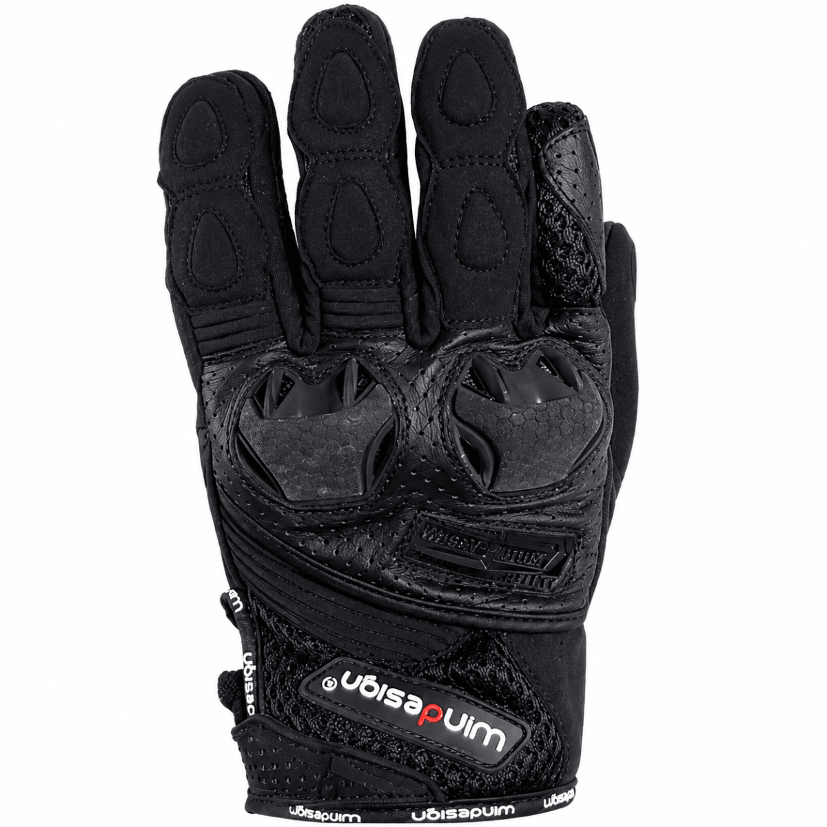 GUANTE MESH AIR RACE NEGRO | EQUILIBRIO PERFECTO ENTRE PROTECCIÓN Y CONFORT2