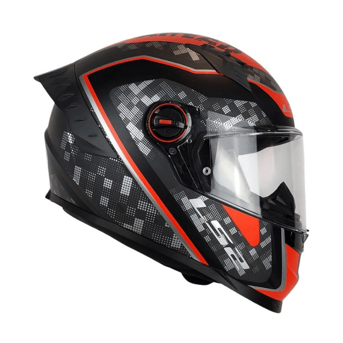 CASCO LS2 FF816 COSMOS STRIKE GRIS ROJO MATE4