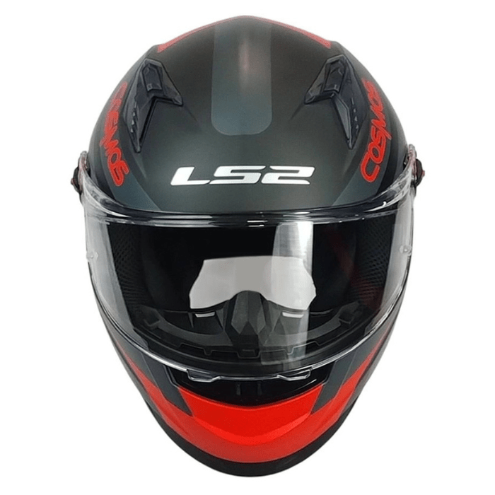 CASCO LS2 FF816 COSMOS MODOK NEG ROJO MATE ST4