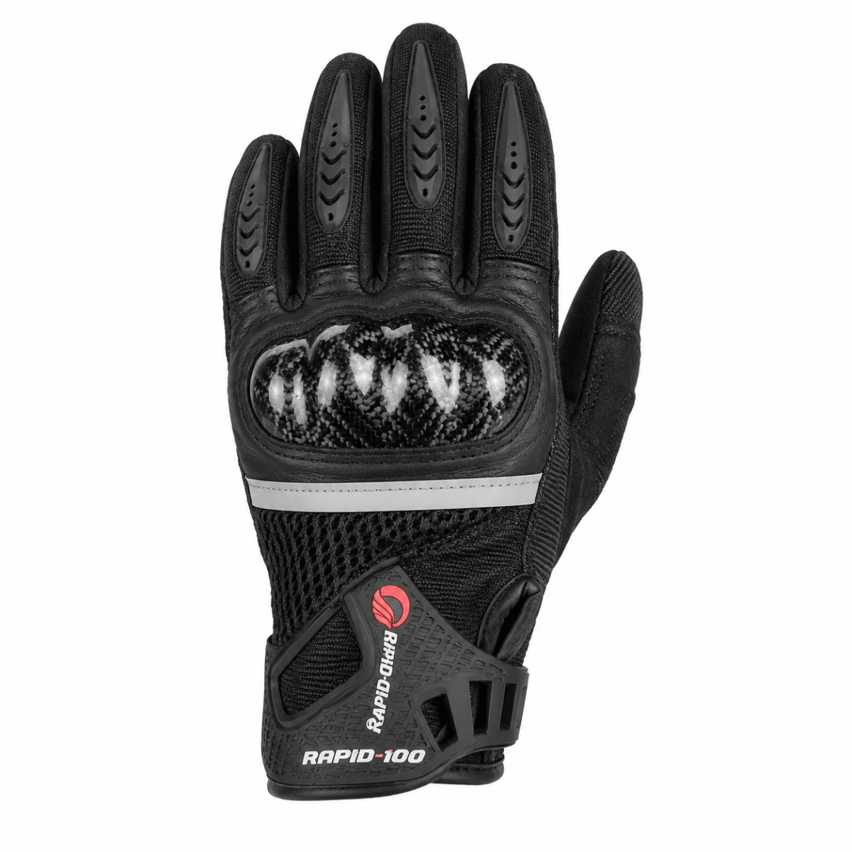 GUANTES VERANO NUDILLO FIBRA CARBONO NEGRO | PROTECCIÓN Y VENTILACIÓN PARA CADA RUTA1