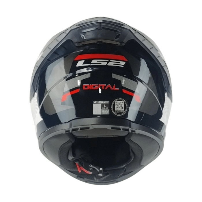 CASCO LS2 FF816 COSMOS DIGITAL BL NG ROJ MIC SIL ST5