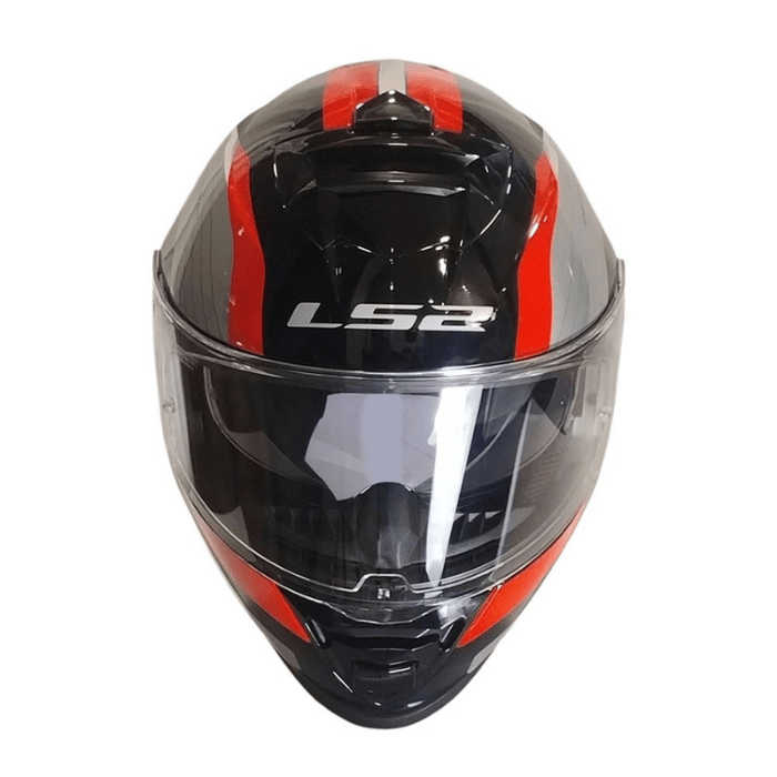 CASCO LS2 FF800 STORM II ROCKER SILVER ROJO5