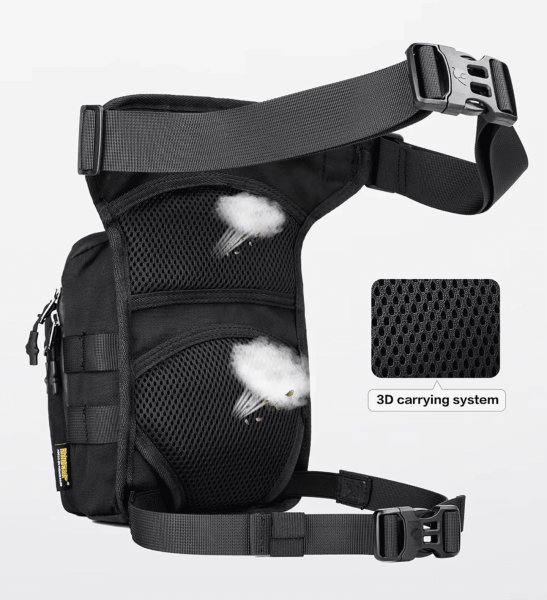 Muslera para moto Rhinowalk MT102 multifuncional 3 litros5