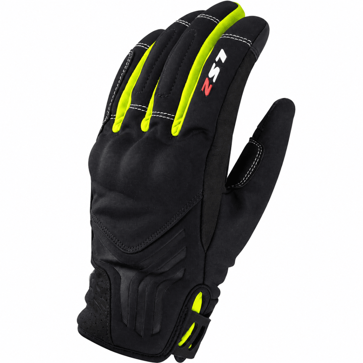 GUANTE LS2 JET II NEGRO AMARILLO HOMBRE | PROTECCIÓN IMPERMEABLE PARA TODO CLIMA1