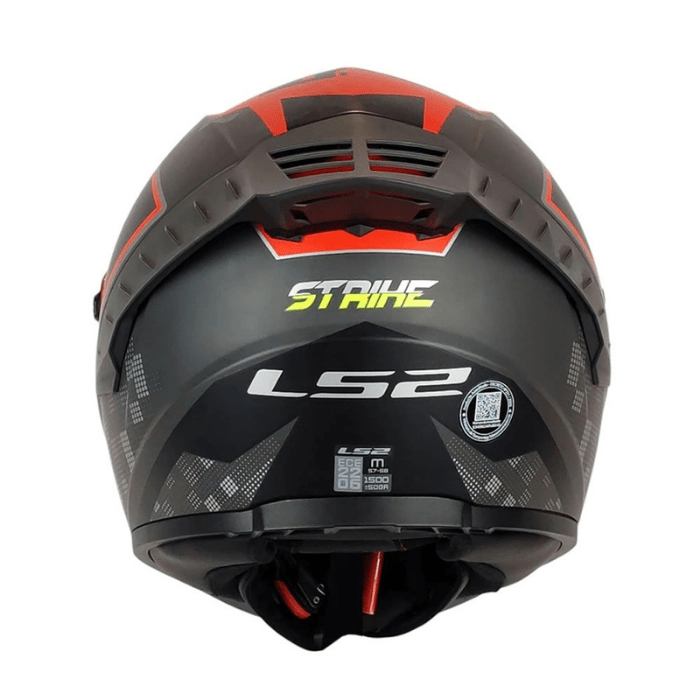 CASCO LS2 FF816 COSMOS STRIKE GRIS ROJO MATE6