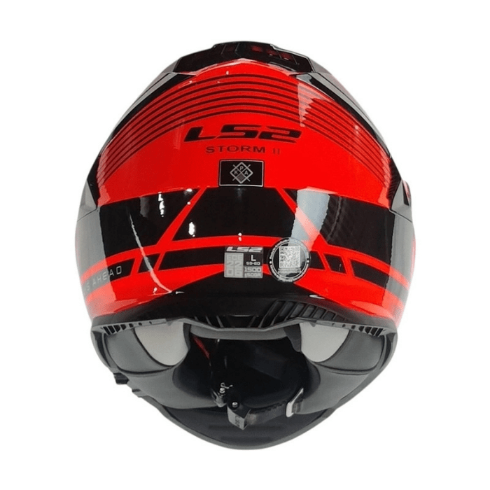 CASCO LS2 FF800 STORM II DODGER NARANJO6