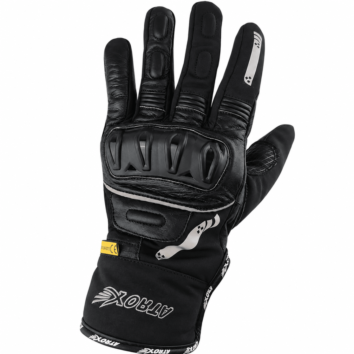 GUANTE ATROX FREEDOM CUERO NEGRO | PROTECCIÓN Y LIBERTAD PARA CADA RUTA1