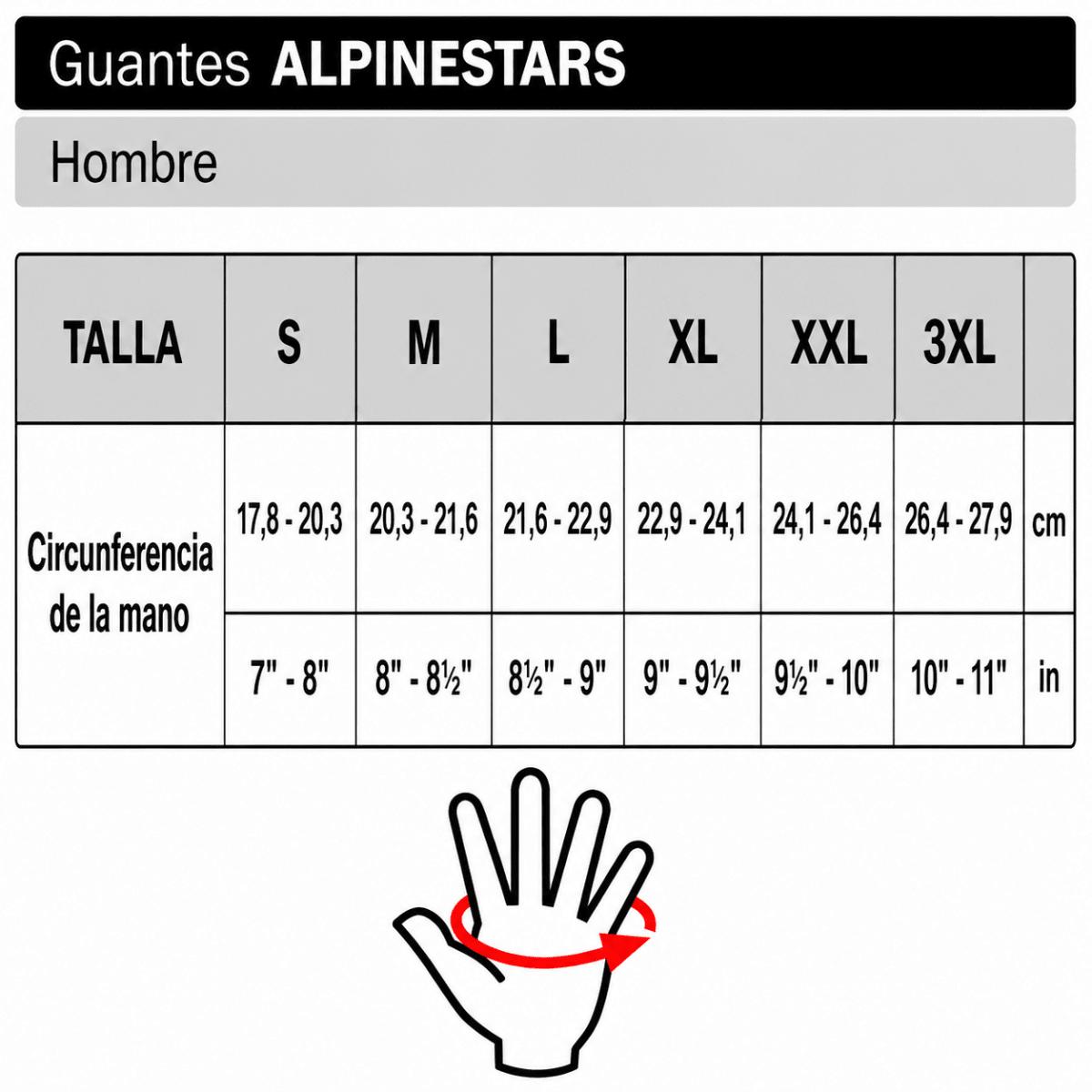 GUANTE ALPINESTARS SP-8 V3 AIR NEGRO NARANJO | PROTECCIÓN DEPORTIVA CON MÁXIMA VENTILACIÓN5