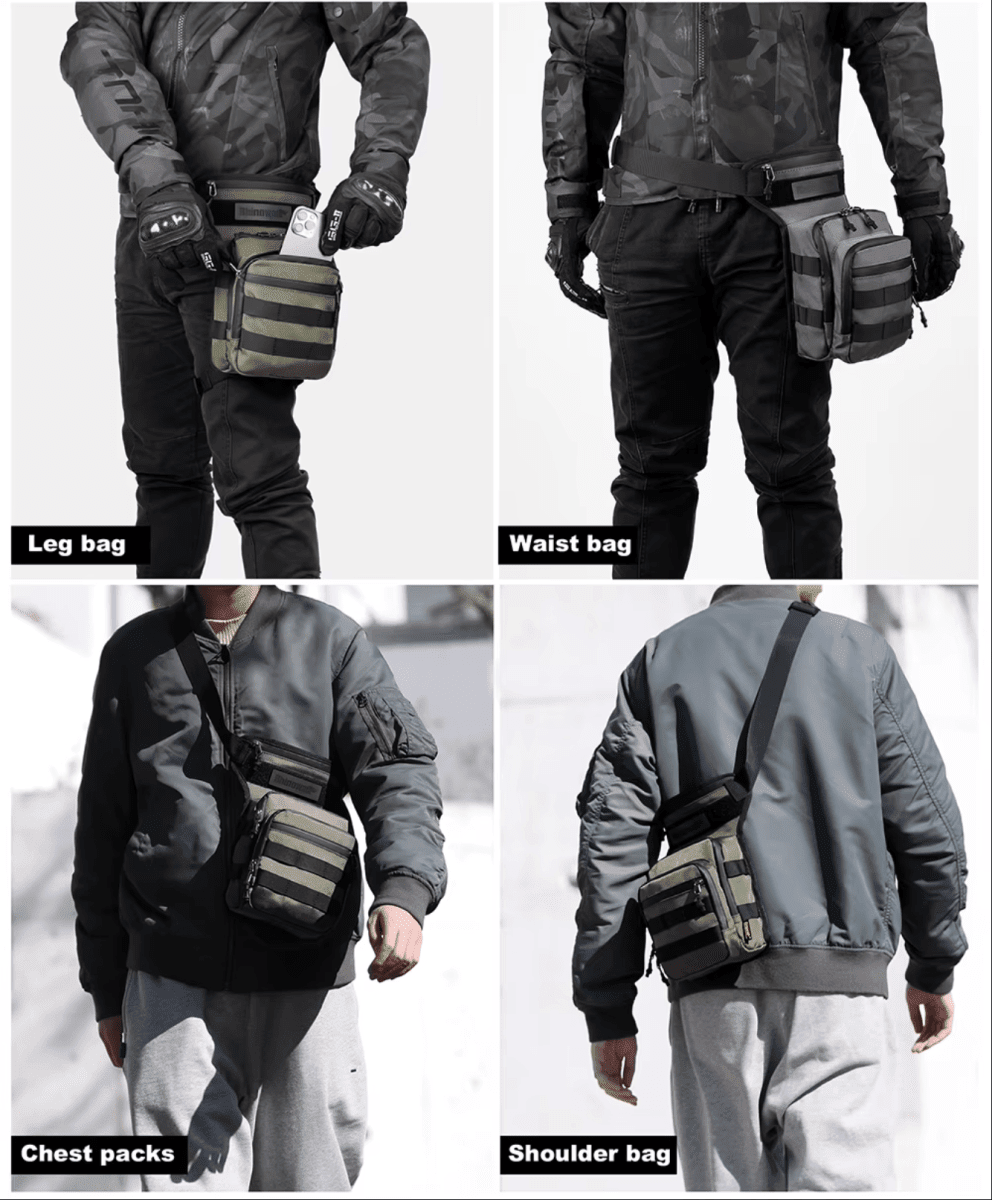 Muslera para moto Rhinowalk MT102 multifuncional 3 litros7