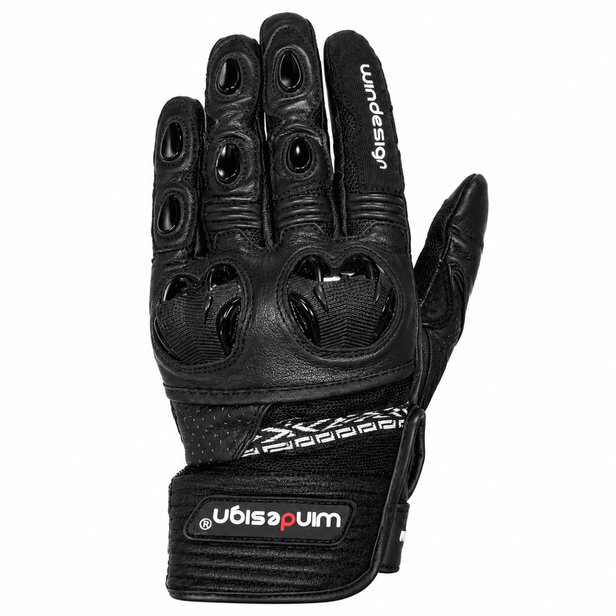 GUANTE RANGER CUERO NEGRO (REFLEX) | PROTECCIÓN Y ESTILO PARA CADA AVENTURA1