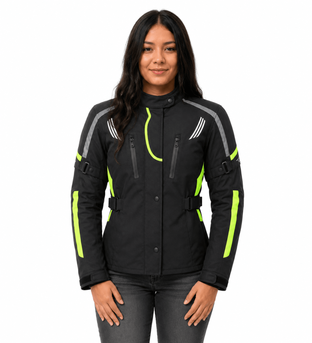 CHAQUETA VITESE DISCOVERY NEGRO AMARILLO MUJER | AVENTURA SIN LÍMITES.2