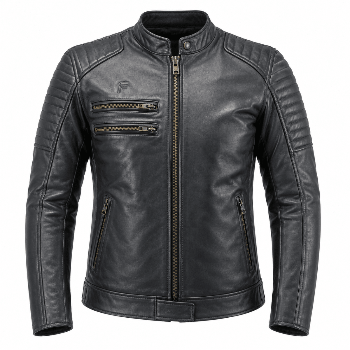 CHAQUETA CUERO 1,8 MM MUJER NEGRA | ELEGANCIA Y PROTECCIÓN EN CADA RUTA1