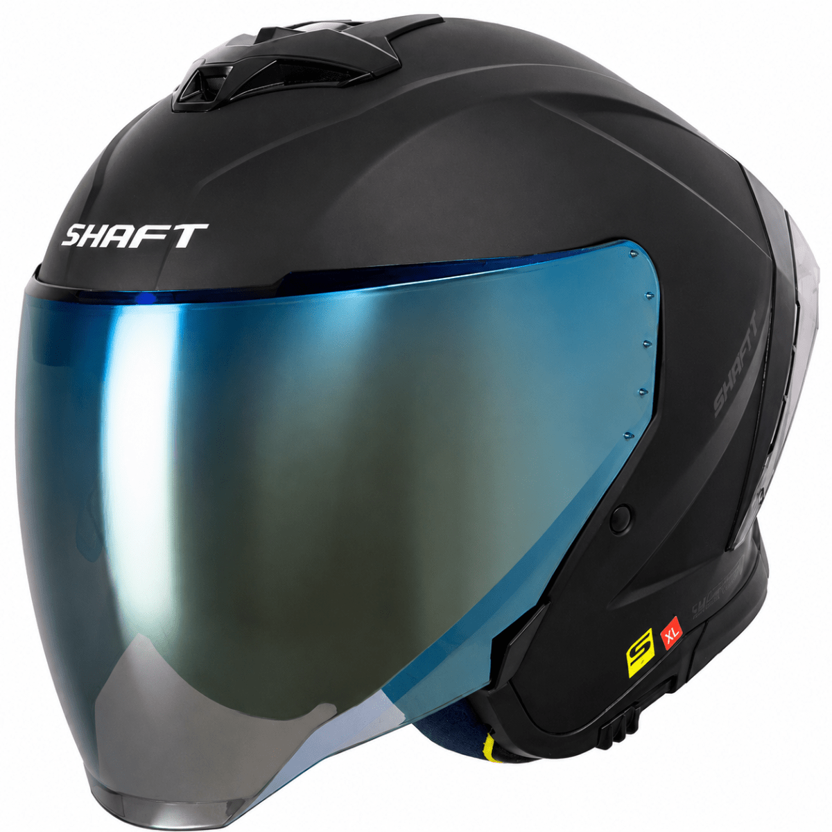 CASCO SHAFT 246SP SOLID NEGRO GRIS OSCURO ABIERTO | LIBERTAD Y PROTECCIÓN PARA CADA RECORRIDO2
