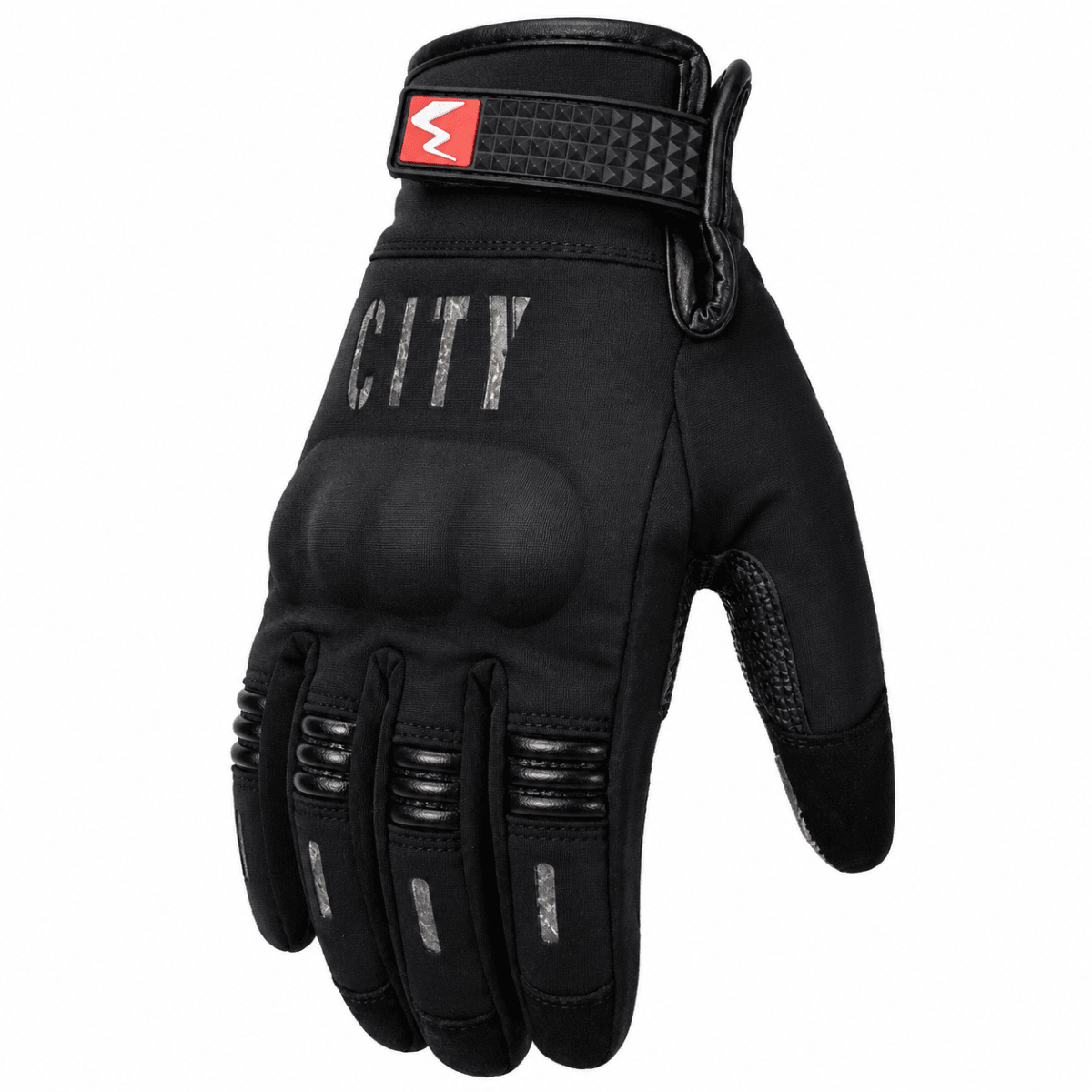 GUANTES MADBIKE CITY TOUCH NEGRO PARA MOTO | ESTILO, PROTECCIÓN Y CONTROL2