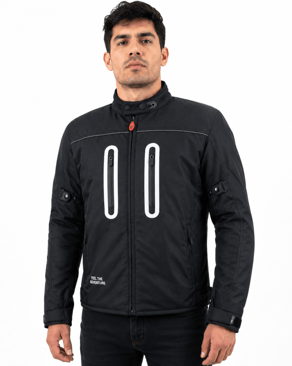 CHAQUETA PARA MOTO ATROX CARDINAL BREAK CON PROTECCIONES NEGRA3