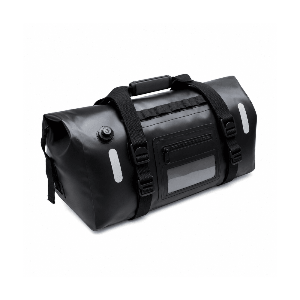 BOLSO DE VIAJE ALXA 66 LITROS IMPERMEABLE NEGRO1