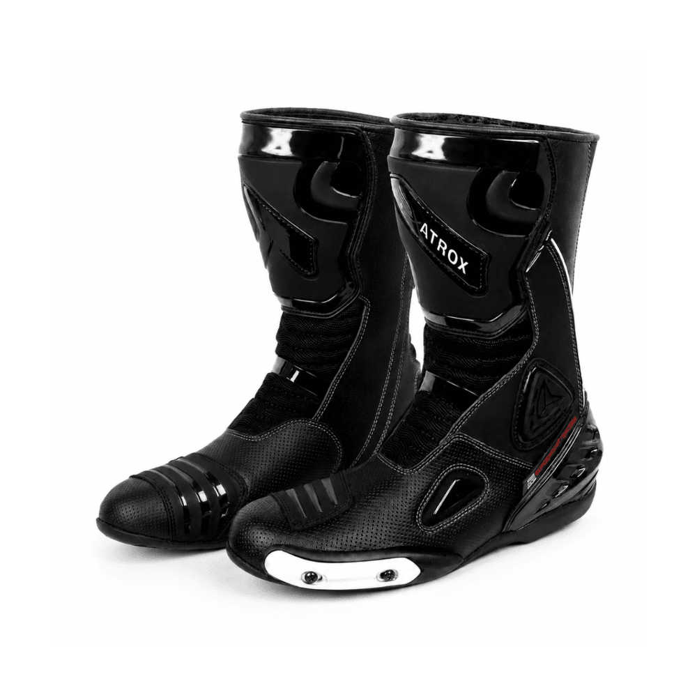 BOTA ATROX RACING LARGA 6004 NEGRA | PROTECCIÓN DE COMPETICIÓN PARA CADA RUTA1