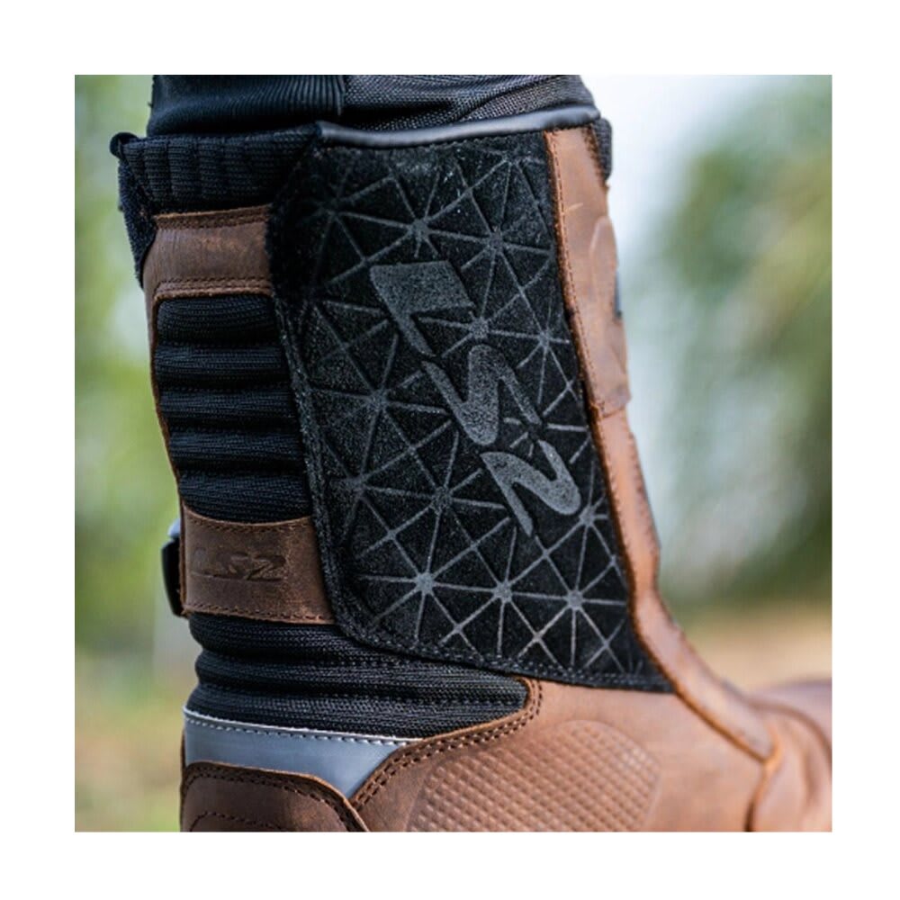 BOTA PARA MOTO LS2 ADVENTURE CAFÉ WP HOMBRE2
