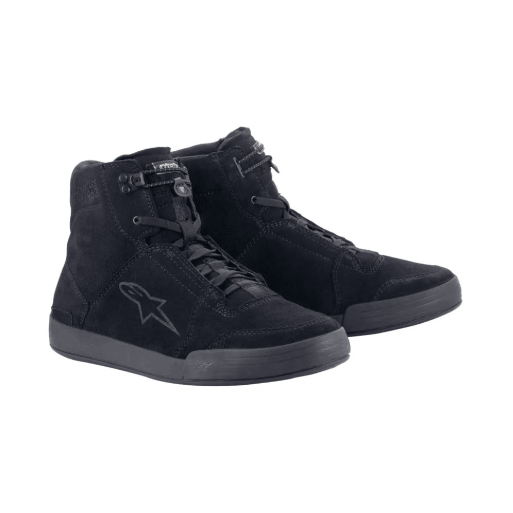 BOTA PARA MOTO ALPINESTARS CHROME NEGRA CON PROTECCIÓN URBANA2