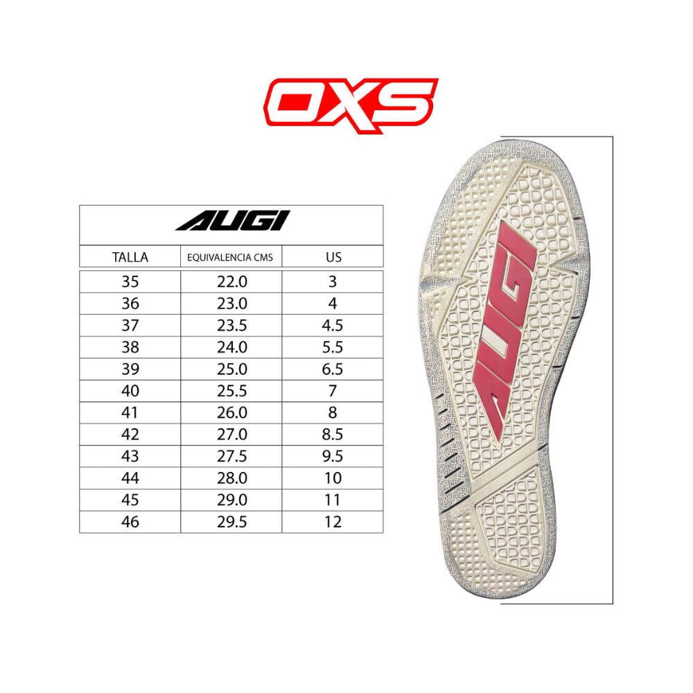 BOTAS PARA MOTO AUGI AU4 URBAN REFORZADAS TIPO ZAPATILLA5
