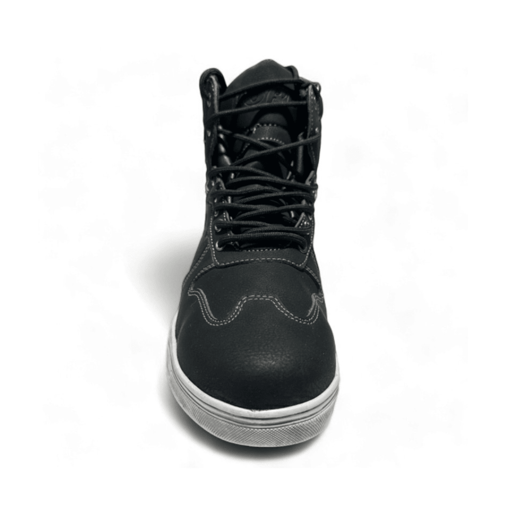 BOTA PARA MOTO HOMBRE KORE URBAN CON PROTECCIONES NEGRA2