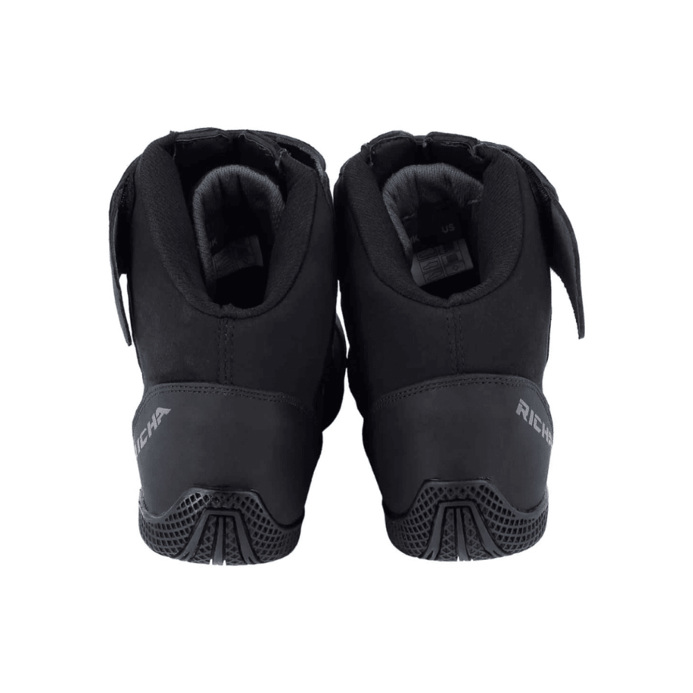 BOTA PARA MOTO RICHA KART EVOLUTION NEGRA CON PROTECCIONES5