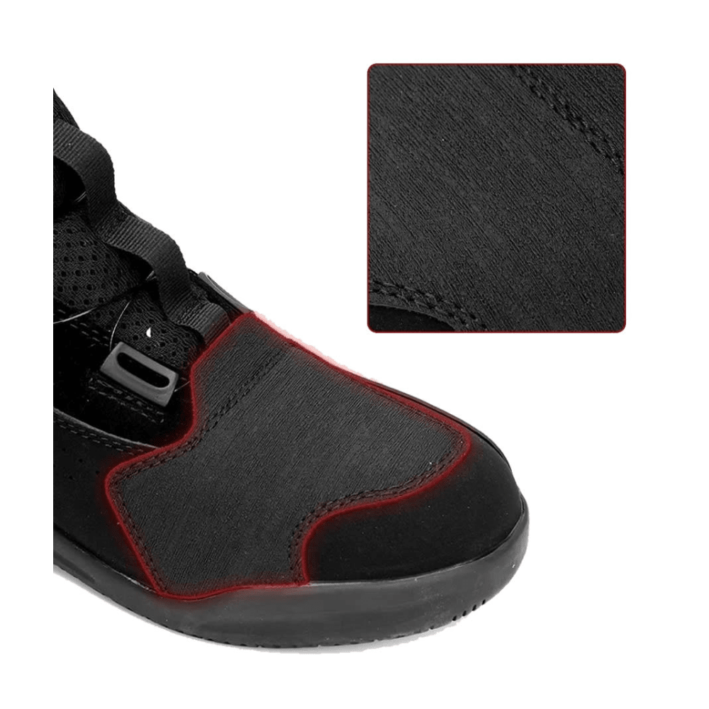 BOTAS PARA MOTO TR TIGER R1 URBANAS CON AJUSTE ROTATIVO NEGRAS6