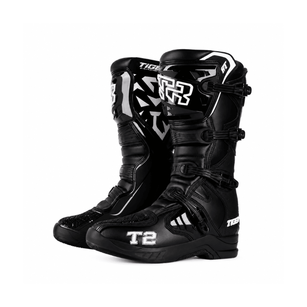 BOTAS PARA MOTO TIGER RACING TR-T2 TIPO ADVENTURE NEGRAS1