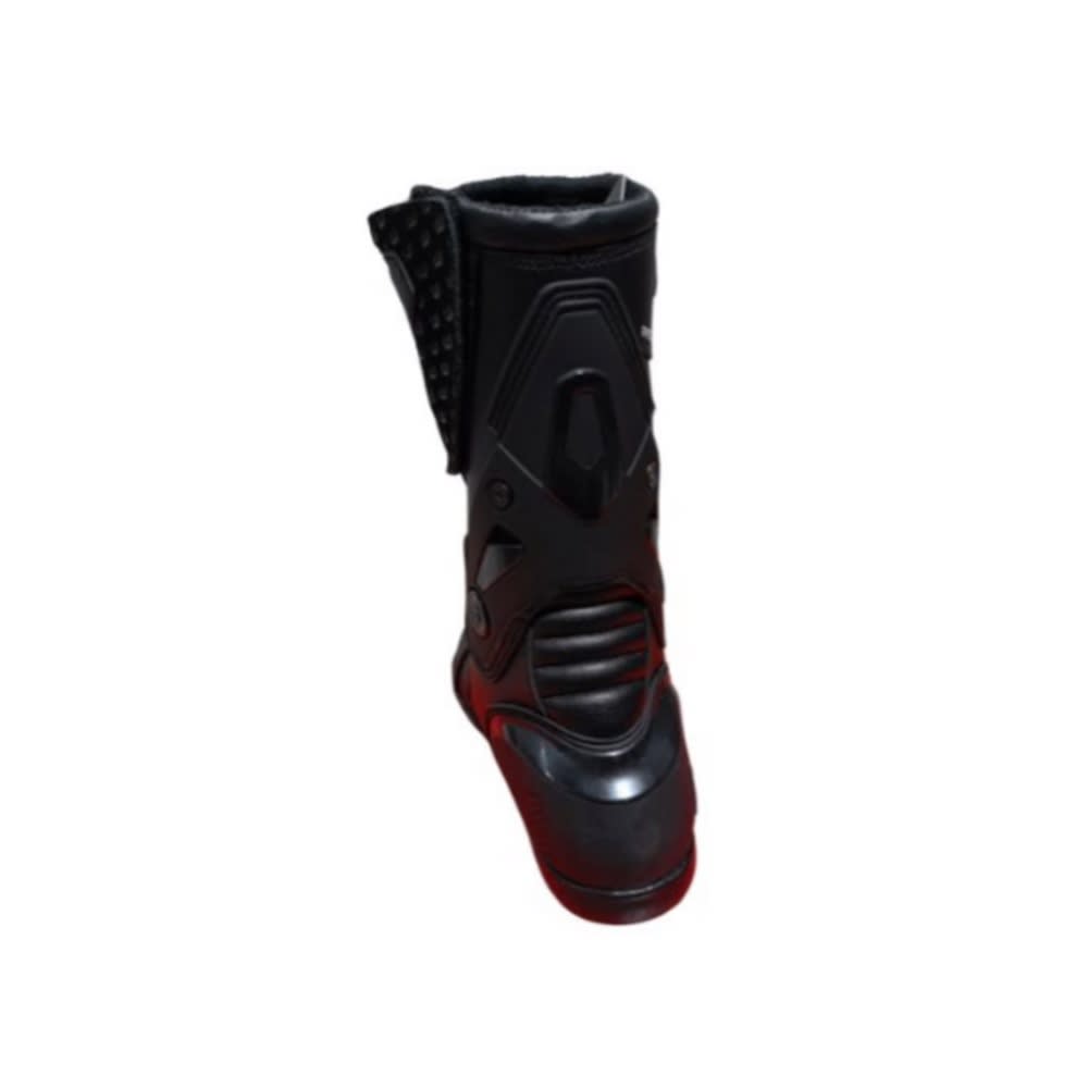 BOTA PARA MOTO WINDESIGN LONGWAY CUERO NEGRA5