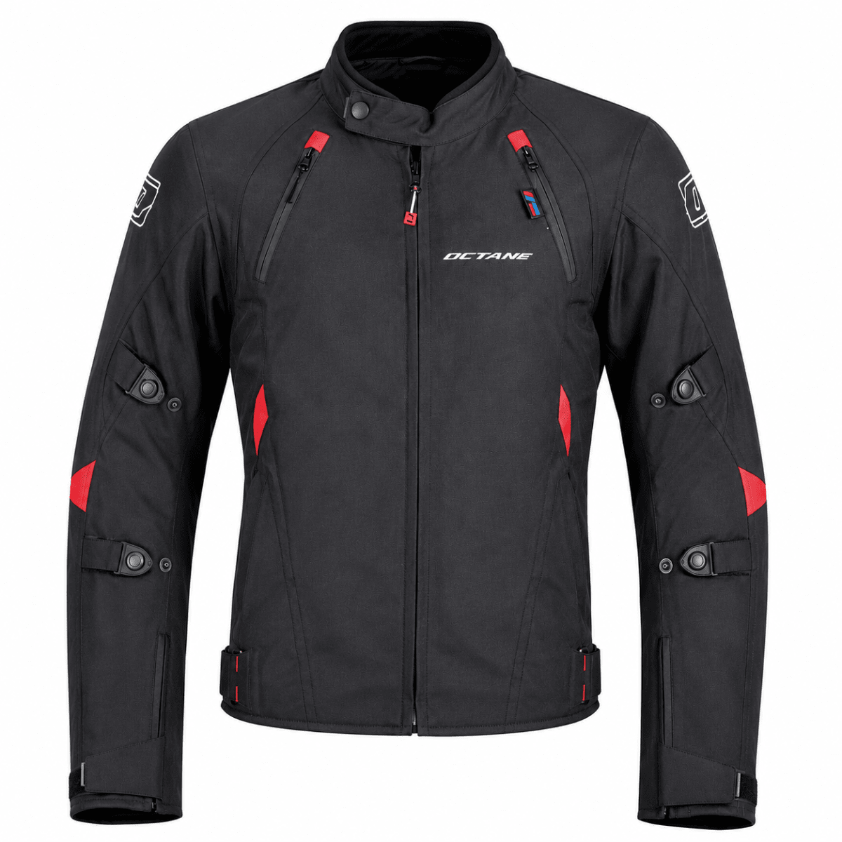CHAQUETA OCTANE VOLTAGE NEGRO ROJO | RENDIMIENTO Y PROTECCIÓN PARA EL DÍA A DÍA1