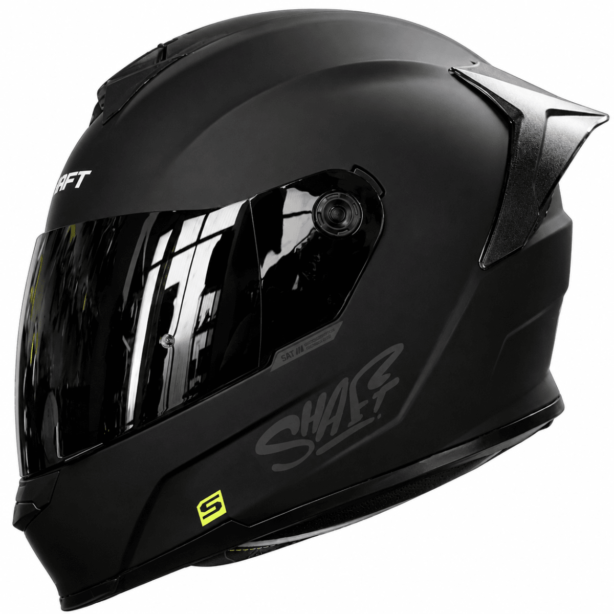 CASCO SHAFT 502SP SOLID NEGRO | CASCO INTEGRAL CERTIFICADO DOT ACREDITADO1