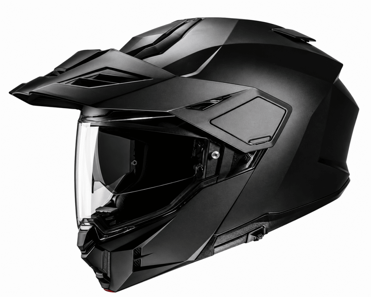 CASCO HJC I80 IMES MC1SF NEGRO MATE | CASCO ABATIBLE ADVENTURE CON VISOR SOLAR2