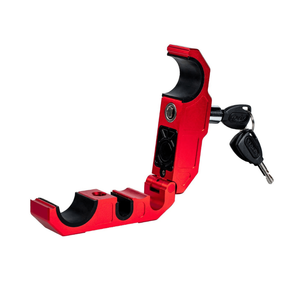 CANDADO PARA MANILLAR DE MOTO KOVIX CON ALARMA ANTIRROBO3