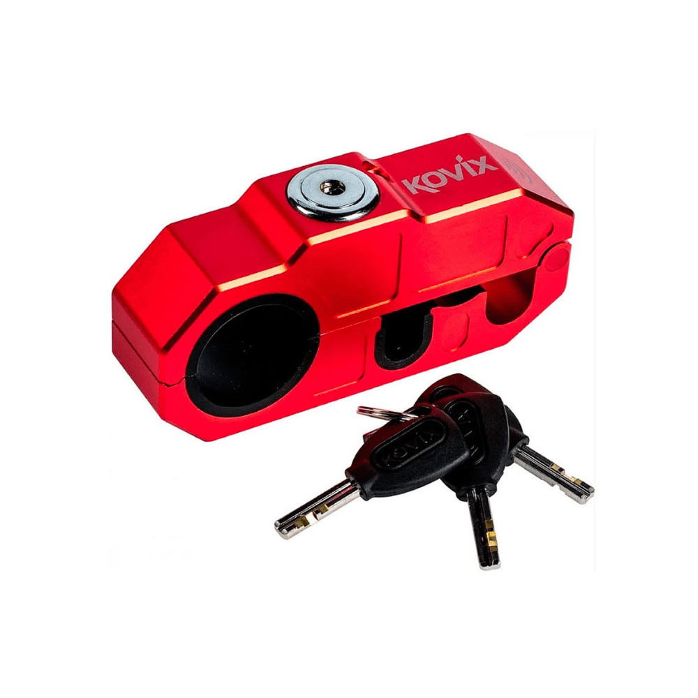CANDADO PARA MANILLAR DE MOTO KOVIX CON ALARMA ANTIRROBO1