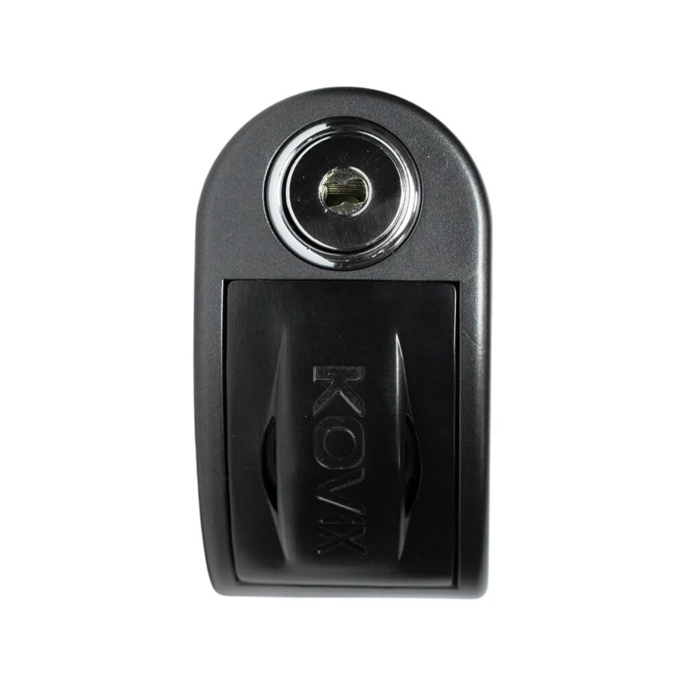 CANDADO PARA MOTO KOVIX KT6 CON ALARMA NEGRO KT6/CB-BK3