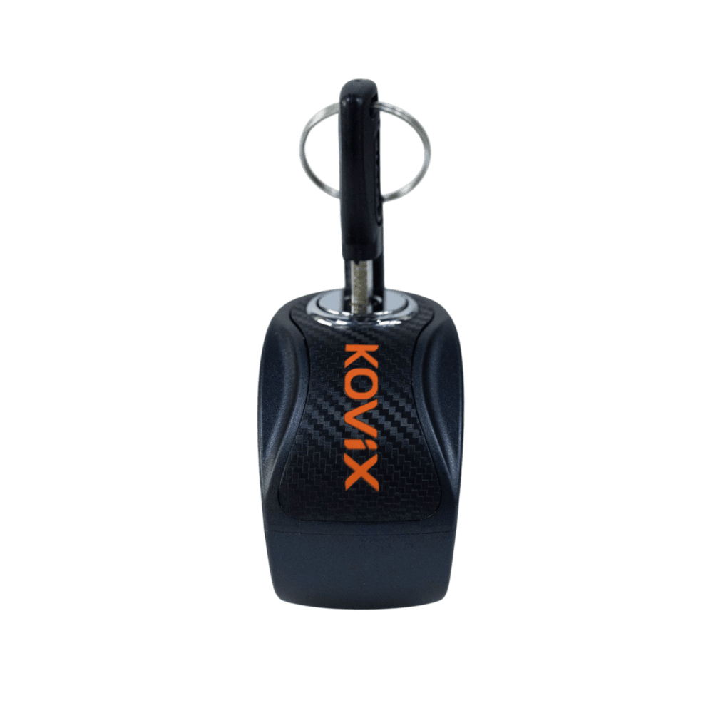 CANDADO PARA DISCO DE MOTO KOVIX KNN1 CON PIN DE 6 MM NEGRO3