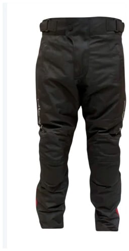 PANTALONES PARA MOTO SPORT NEGRO ROJO1