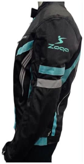 chaqueta moto mujer negro calipso2