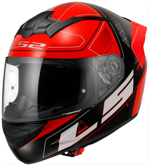 Casco Ls2 Ff352 evo ultra rojo spoil rojo1