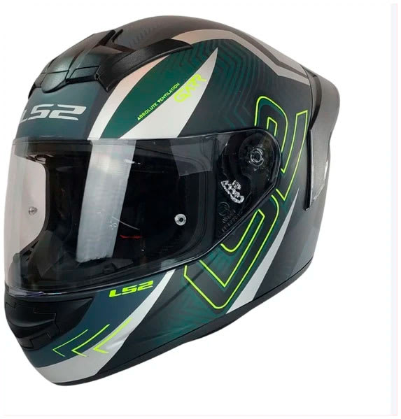 Casco Ls2 Ff352 Evo Garr negro amarillo mate1