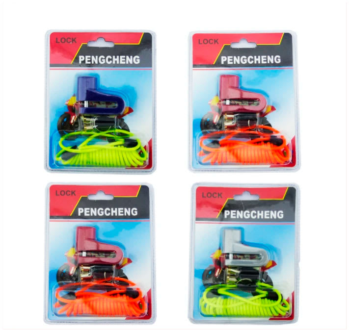 Candado Mini Para Freno De Disco Para Moto1