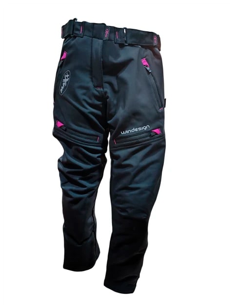 pantalon moto mujer softshell con protecciones1